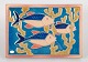 L'Art presents: Einar Johansen for Søholm, large wall relief with fish motif.