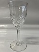 Antik Huset presents: Serges, Red Wine Glass.Val Saint Lambert GlassHeight: 17.5 cm.