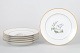 L'Art presents: Royal Copenhagen, set of six dinner plates.