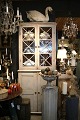 K&Co. presents: Swedish 19th century display cabinet, 2 parts with closed cabinet at the bottom and glass ...