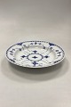 Royal Copenhagen Musselmalet Halvblonde Dyb tallerken ...
