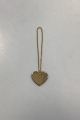 Danam Antik presents: Georg Jensen Christmas Ornament - Heart 1990