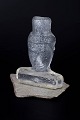 L'Art presents: Georgianna Kralli, glass sculpture with stone base.