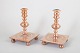 L'Art presents: Baroque Style Candlesticks, set of two.