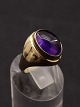 Middelfart Antik presents: 8 carat gold ring with amethyst