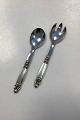 Danam Antik presents: Georg Jensen Acorn Sterling Silver Salad set