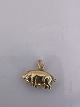 Antik Huset presents: Pig Charms / Pendant in 14 carat goldHeight: 15.34 mm.