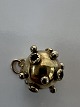 Antik Huset presents: Ball with red stones Charms / Pendant in 14 caratHeight 17.91 mm