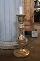K&Co. presents: Large antique French mouth-blown 19th century candlestick in Mercury Glass.H: 31,5cm...