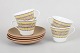 L'Art presents: Rörstrand "Mandarin", set of four teacups with saucers.