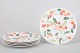 L'Art presents: Villeroy & Boch "Amigo", set of five lunch plates.