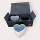 Moster Olga - Antik og Design presents: Holmegaard ChristmasBox with 2 heart candles*DKK 150
