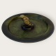 Moster Olga - Antik og Design presents: Large Bronze dish with bird* DKK 700
