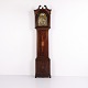 Osted Antik & Design presents: English Mahogany Longcase Clock with Marquetry and Brass Dial from the 1880s