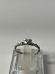 Antik Huset presents: Spinning, Silver Ring with clear stone in sterling silver,Size 56 or L
