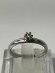 Antik Huset presents: Spinning, Silver Ring with clear stone in sterling silver,Size M or 54