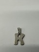 Antik Huset presents: Pendant/Charms in silver letter KHeight 1.9 cm.