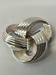 Antik Huset presents: Beautiful brooch in silver.Diameter Ø: 3.4 cm.