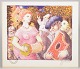 L'Art presents: Jeppe Eisner, colour lithograph, listed Danish visual artist.