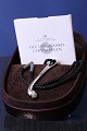 Necklace with pendant in 18K white gold, stamped Ole L, 750, 5/45