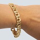 Antik Damgaard-Lauritsen presents: A bracelet of 14k gold, w. 11 mm