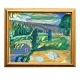 Aabenraa Antikvitetshandel presents: Erik Hoppe, 1896-1968, oil on canvas. Landscape, Leine, Søter, Norway ...