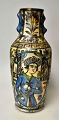 Pegasus – Kunst - Antik - Design presents: Persian vase, 19th century. Qajar ceramics.