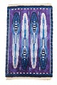L'Art presents: Swedish handwoven rya carpet.