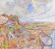 L'Art presents: Tore Lindberg, oil on board, listed Swedish artist.