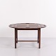 Osted Antik & Design presents: Butler Coffee Table in Polished Mahogany with Brass Fittings from the 1940s