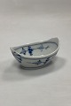 Danam Antik presents: Bing and Grondahl Blue Fluted Plain Oval Salt Bowl No. 547