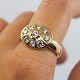 Antik Damgaard-Lauritsen presents: Charlotte Sibbeseb Hansen; Ring in 14k gold with diamonds
