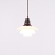 Osted Antik & Design presents: Poul Henningsen PH 2/2 Pendant with Opal Glass by Louis Poulsen 1930s