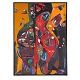 Aabenraa Antikvitetshandel presents: Mogens Balle Painting. Mogens Balle (1921–1988), oil on canvas.The ...
