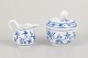 L'Art presents: Meissen, sugar bowl and creamer.