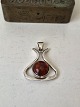 Karstens Antik presents: N.E.From pendant in sterling silver with amber pearl
