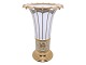 Antik K presents: Royal Copenhagen Hetsch vase with gold edges and green decoration