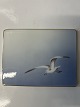 Antik Huset presents: Bing & Grondahl Seagull Set with Gold Edge, Butter Board.Dimensions 16.0 x 12.2 cm.