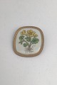 Danam Antik presents: Royal Copenhagen Flora Brooch / Pendent Porcelain and Sterling Silver (Anton Michelsen).