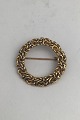 Danam Antik presents: Evald Nielsen 14K Gold Brooch