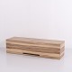 Osted Antik & Design presents: Wall-mounted cabinet in acacia wood with 2 compartments