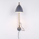 Osted Antik & Design presents: Bestlite BL6 wall lamp in brass and grey by Robert Dudley Best for Gubi