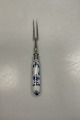 Danam Antik presents: Royal Copenhagen Blue Fluted Plain Cold Meat Fork long handle