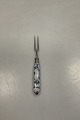 Danam Antik presents: Royal Copenhagen Blue Fluted Plain Cold Meat Fork Short Handle
