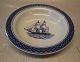 Klosterkælderen presents: 0926-46 Porridge bowl / Cereal 17 cm Aluminia Faience Tranquebar Navy # 46