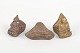 L'Art presents: Set of three Oriental bronze finger rings.