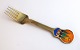 MichelsenChristmas fork1979Sterling (925)