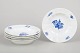 L'Art presents: Royal Copenhagen Blue Flower Angular, set of five pasta plates.