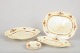 L'Art presents: Adams England, set of three butter pads and three dishes.