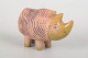L'Art presents: Lisa Larson for Gustavsberg, rhinoceros.